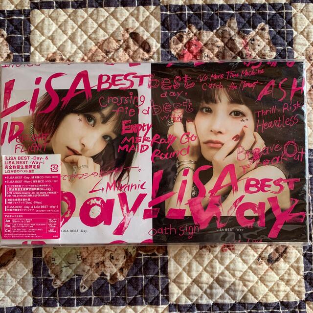 LiSA BEST -Day-＆LiSA BEST -Way- 高品質 7040円 www.senge-vr.org.br