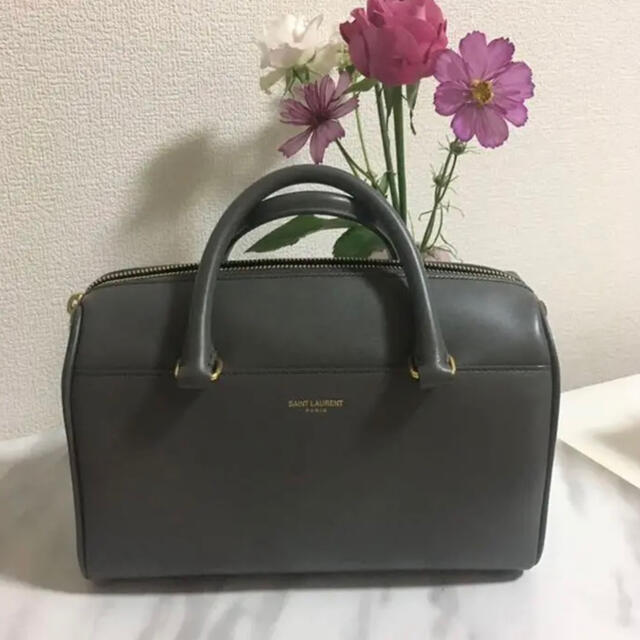 YVES SAINT LAURENT イヴサンローラン　ボストンバッグ