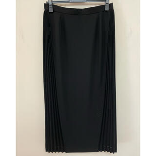 ダジュー(Dazur)のロングスカート(黒)：大きめサイズ(ロングスカート)