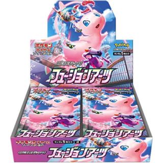 ポケモン(ポケモン)のポケモンカード　フュージョンアーツ　シュリンクあり(Box/デッキ/パック)