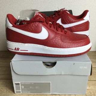 ナイキ(NIKE)の新品未使用 2011 Honeycomb Red NIKE AIR FORCE1(スニーカー)