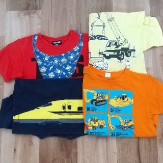 ザショップティーケー(THE SHOP TK)の半袖Tシャツ4枚セット OJICO ユニクロ TKSAPKID 130(Tシャツ/カットソー)