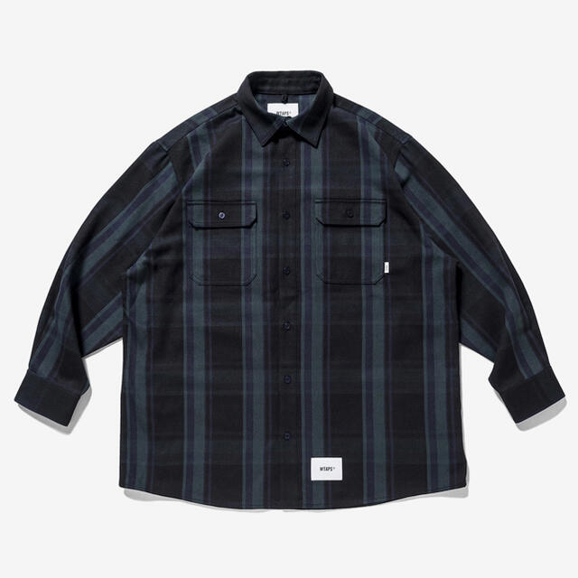 メンズWTAPS DECK / LS / COTTON. FLANNELTEXTILE