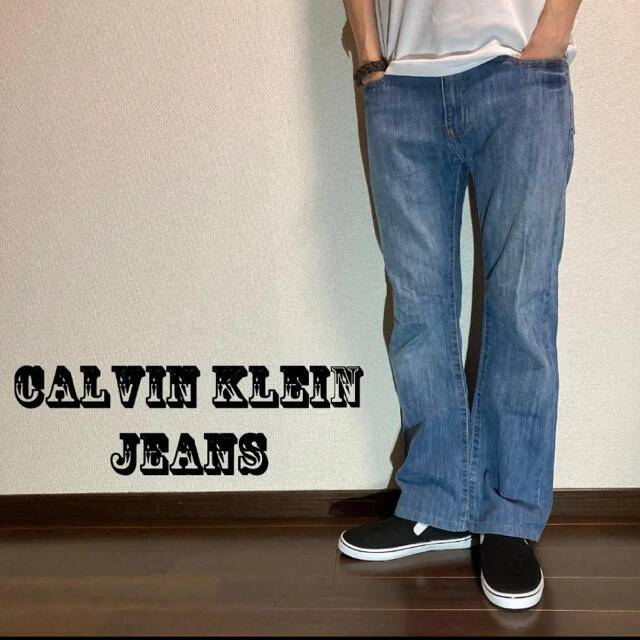 Calvin Klein(カルバンクライン)の【Calvin Klein Jeans】カルバンクラインジーンズ ブーツカット メンズのパンツ(デニム/ジーンズ)の商品写真