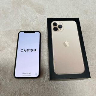 アイフォーン(iPhone)のiPhone 11pro 64gb ゴールド simフリー(スマートフォン本体)