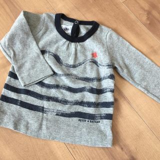 プチバトー(PETIT BATEAU)の【美品！】プチバトー　長袖Tシャツ67cm(Ｔシャツ)