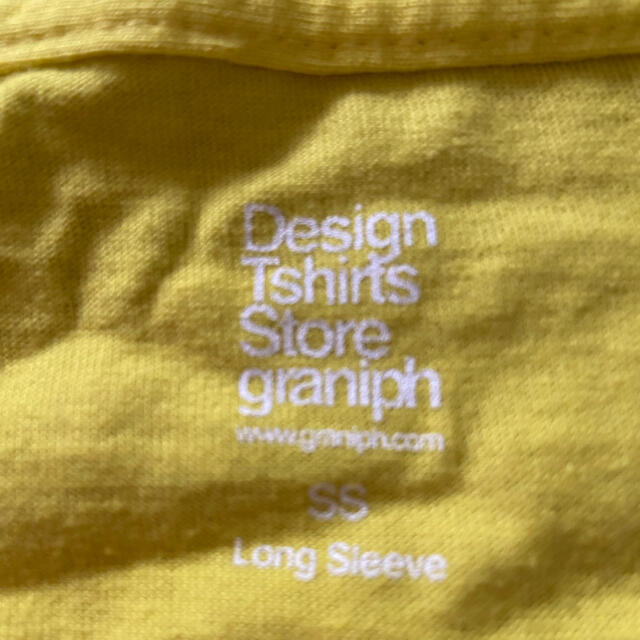 Design Tshirts Store graniph(グラニフ)のグラニフ　長袖Tシャツ　SSサイズ レディースのトップス(Tシャツ(長袖/七分))の商品写真