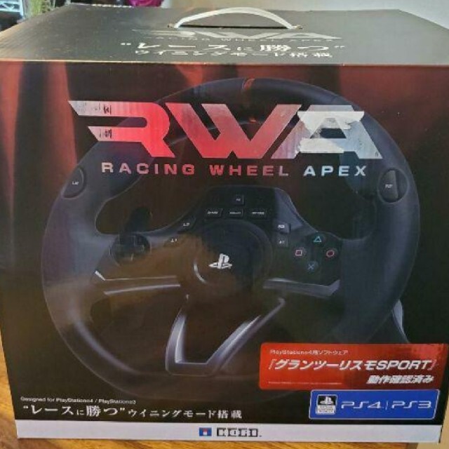 HORI PS4-052 RWA racing wheel apexエンタメ/ホビー