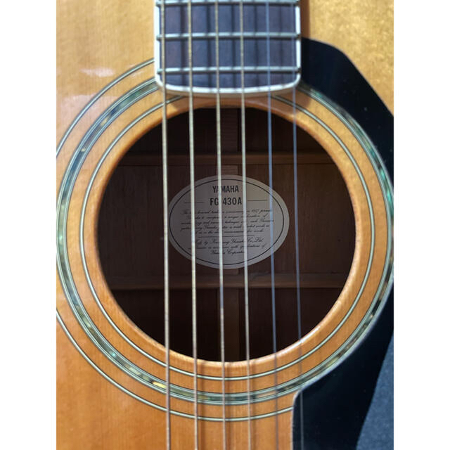ヤマハ(ヤマハ)のYAMAHA FG-430A ヤマハ アコースティックギター アコギ セット 楽器のギター(アコースティックギター)の商品写真