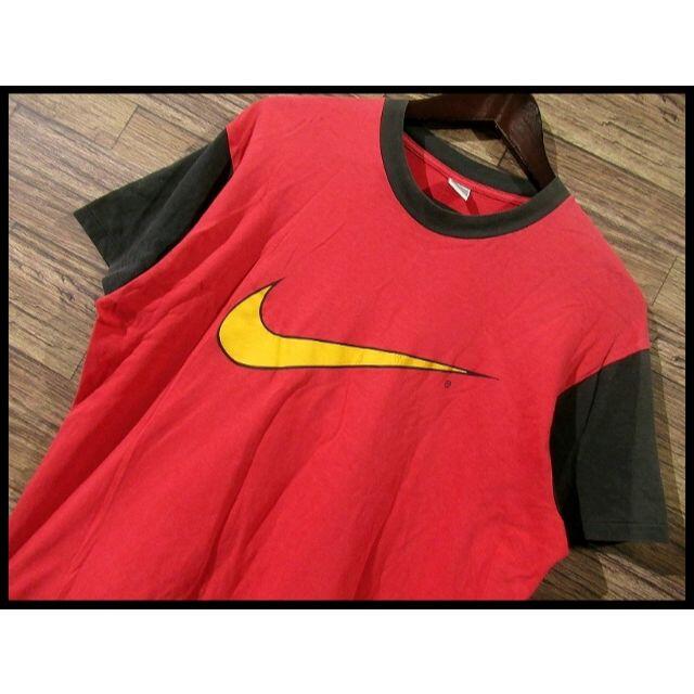 NIKE(ナイキ)のチェスティーノ様専用★ G② 90s ナイキ 銀タグ スウォッシュ Tシャツ L メンズのトップス(Tシャツ/カットソー(半袖/袖なし))の商品写真