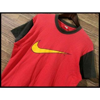 ナイキ(NIKE)のチェスティーノ様専用★ G② 90s ナイキ 銀タグ スウォッシュ Tシャツ L(Tシャツ/カットソー(半袖/袖なし))