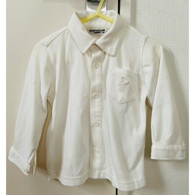 Men's Club(メンズクラブ)のシャツ95size キッズ/ベビー/マタニティのキッズ服男の子用(90cm~)(ドレス/フォーマル)の商品写真