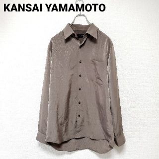 マルタンマルジェラ(Maison Martin Margiela)の山本寛斎 カンサイヤマモト 総柄シャツ かすれチェック柄(シャツ)