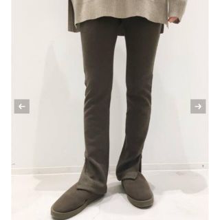 アパルトモンドゥーズィエムクラス(L'Appartement DEUXIEME CLASSE)のL'Appartement Wool Zip Leggings(レギンス/スパッツ)