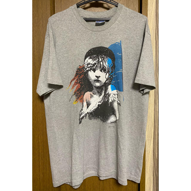 Hanes(ヘインズ)の80s USA製 Les misérables Hanes Tee shirt メンズのトップス(Tシャツ/カットソー(半袖/袖なし))の商品写真