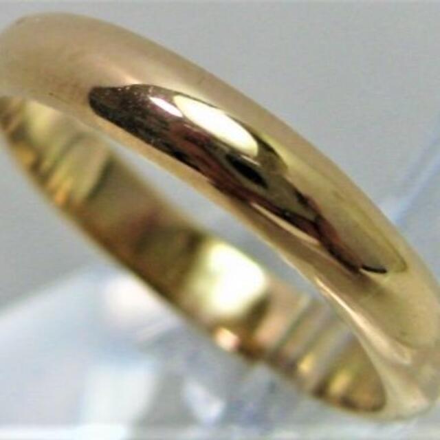 三越(ミツコシ)の三越 K18 18金マリッジリング 甲丸 サイズ＃12～#12.5 結婚指輪　c レディースのアクセサリー(リング(指輪))の商品写真
