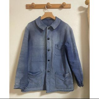 マルタンマルジェラ(Maison Martin Margiela)の40s French vintage Blue moleskin jacket(その他)