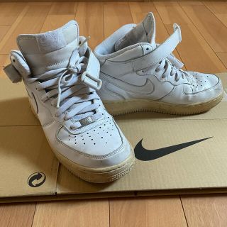 ナイキ(NIKE)のナイキ エアフォース１ MIDカット  NIKE Air Force 1(スニーカー)