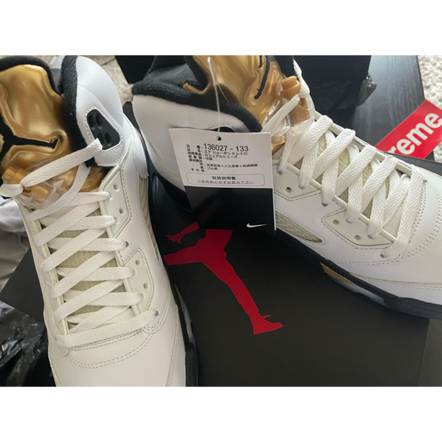 NIKE(ナイキ)のAJ5 gold coin 28 2016 本日限定値下げ メンズの靴/シューズ(スニーカー)の商品写真