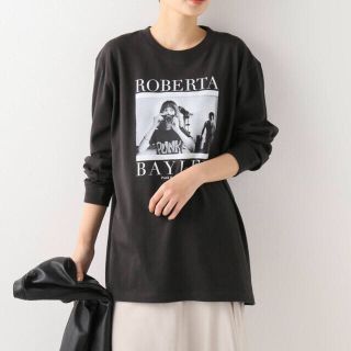 スピックアンドスパン(Spick & Span)の【Roberta Bayley / ロベルタ・ベイリー】 フォトロングスリーブT(Tシャツ(長袖/七分))