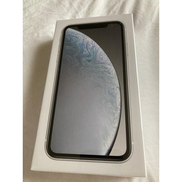 中古商品は完璧な物 未開封 Apple iPhone XR 128GB SIMフリー 白
