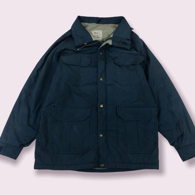 WOOLRICH(ウールリッチ)の【７０年代白タグ　ウールリッチハンティングジャケットメタルスナップ メンズのジャケット/アウター(ミリタリージャケット)の商品写真