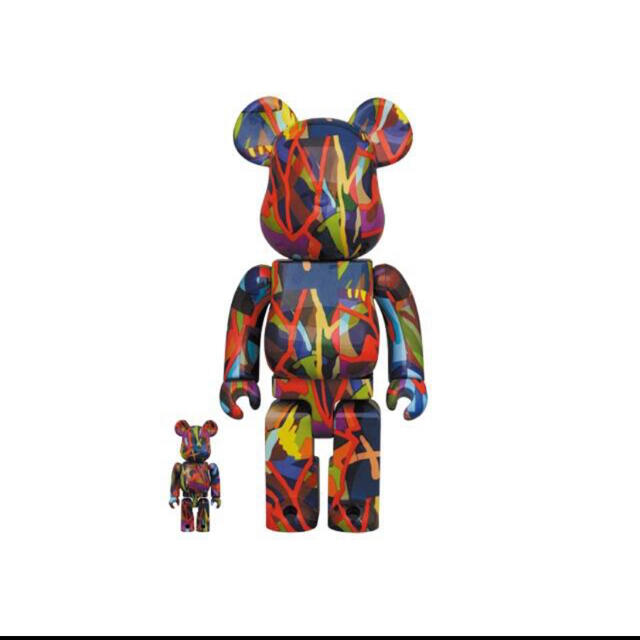 フィギュア即支払い限定 Be@rbrick KAWS TENSION 100% 400%