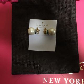 ケイトスペードニューヨーク(kate spade new york)のさち様専用です。ケイトピアスとクードシャンスネックレス(ピアス)