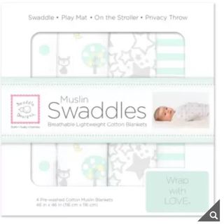 コストコ(コストコ)のcostco swaddle designs baby blanket 4pc(おくるみ/ブランケット)