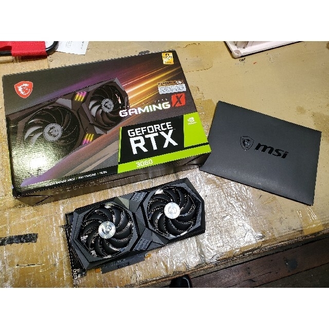 MSI GeForce RTX 3060 GAMING X 12G