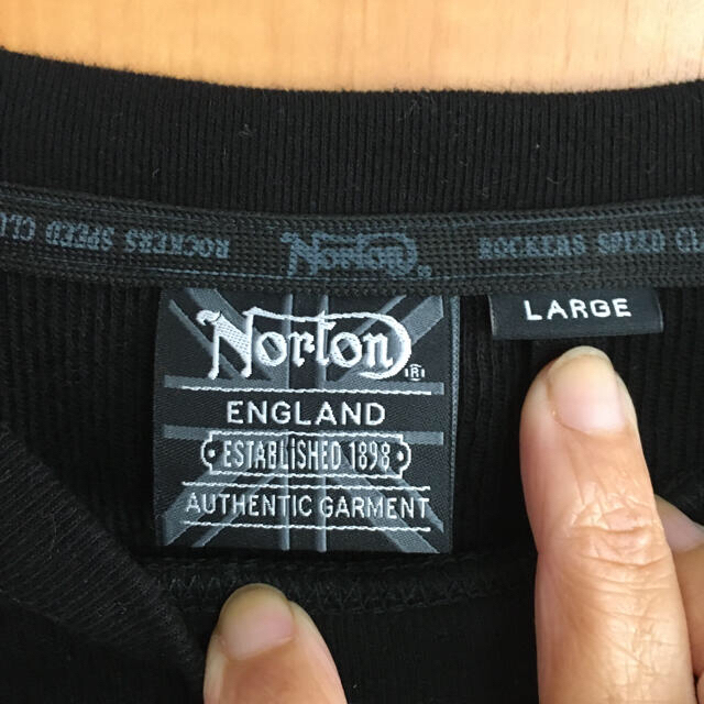 Norton(ノートン)のぼっこさま専用未使用NortonロンT メンズのトップス(Tシャツ/カットソー(七分/長袖))の商品写真