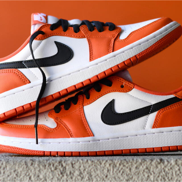 28cm AIR JORDAN 1 Low Starfish シャタバ 通信販売 7557円引き