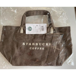 スターバックスコーヒー(Starbucks Coffee)のスターバックス　キャンバスバッグコーヒーブラウン(トートバッグ)