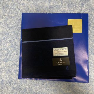 ランバンコレクション(LANVIN COLLECTION)のLANVIN 紳士ハンカチ　形状安定加工　EAZY CARE(ハンカチ/ポケットチーフ)