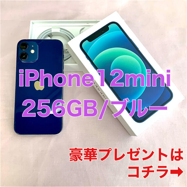 Apple - iPhone12mini 256GB ブルー 超美品