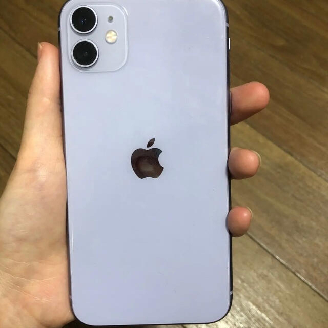 iPhone11 パープル　64GB