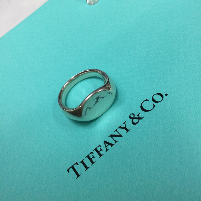 VINTAGE TIFFANY ヴィンテージティファニー　シグネットリング＃10