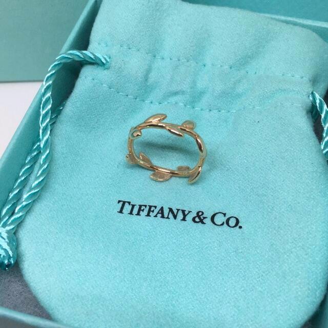 Tiffany & Co.(ティファニー)の7%OFFSALE TIFFANY 新品 オリーブリーフリング k18 ゴールド レディースのアクセサリー(リング(指輪))の商品写真