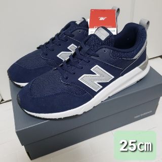 ニューバランス(New Balance)のニューバランス スニーカー　ネイビー　メンズ　レディース　キッズ　25cm(スニーカー)