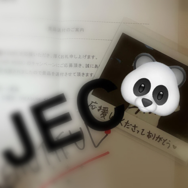 最終値下げ。TREASURE ジフン 直筆サイン入りポラロイド のみの通販 by