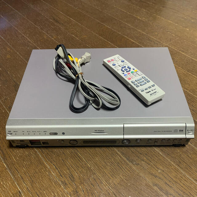 SHARP(シャープ)のSHARP DVDレコーダー スマホ/家電/カメラのテレビ/映像機器(DVDレコーダー)の商品写真