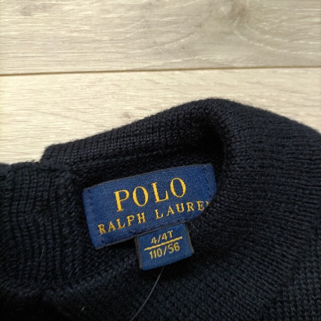 Ralph Lauren(ラルフローレン)の【3/31まで☆早い者勝ち】ラルフローレン ニット キッズ/ベビー/マタニティのキッズ服女の子用(90cm~)(ニット)の商品写真