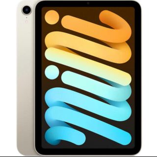アイパッド(iPad)のiPad mini6 wifiモデル　64GBスターライト(タブレット)