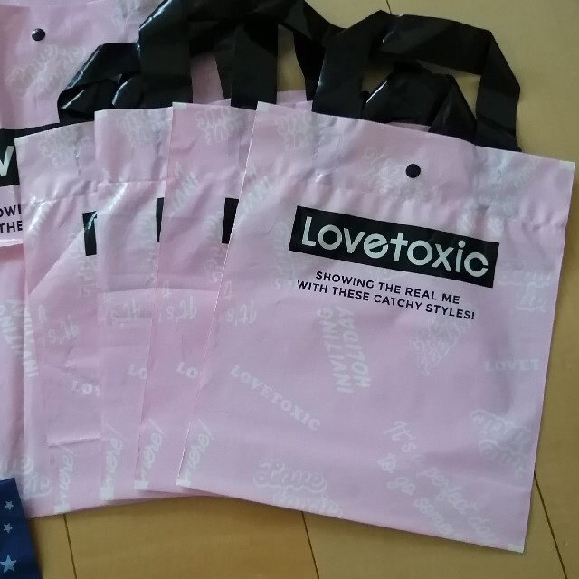 lovetoxic(ラブトキシック)のラブトキ☆ショップ袋 レディースのバッグ(ショップ袋)の商品写真