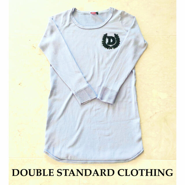 DOUBLE STANDARD CLOTHING(ダブルスタンダードクロージング)のDOUBLE STANDARD CLOTHING ダブスタ　ニット　チュニック レディースのトップス(ニット/セーター)の商品写真