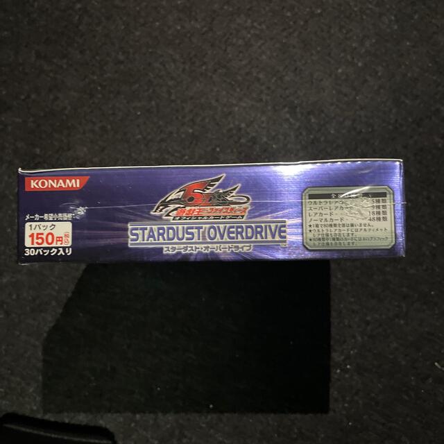 KONAMI(コナミ)の遊戯王　スターダストオーバードライブBOX 新品未開封 エンタメ/ホビーのトレーディングカード(Box/デッキ/パック)の商品写真