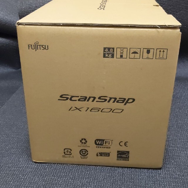 富士通(フジツウ)のFUJITSU ScanSnap iX1600 ホワイト FI-IX1600 スマホ/家電/カメラのPC/タブレット(PC周辺機器)の商品写真