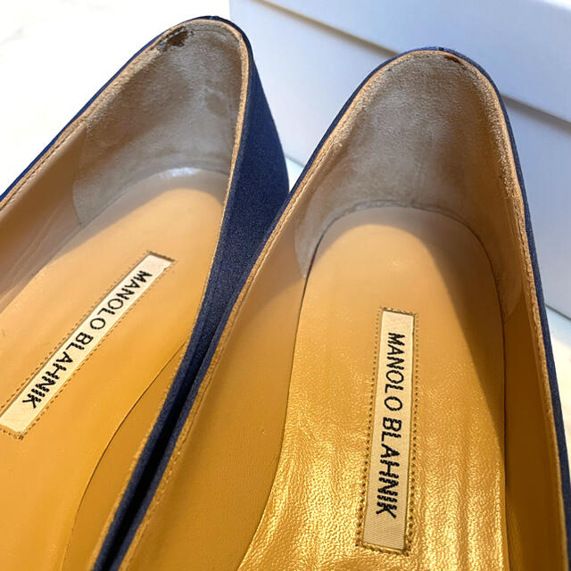 MANOLO BLAHNIK(マノロブラニク)のMANOLO BLAHNIK★マノロブラニク★ハンギシフラット レディースの靴/シューズ(バレエシューズ)の商品写真