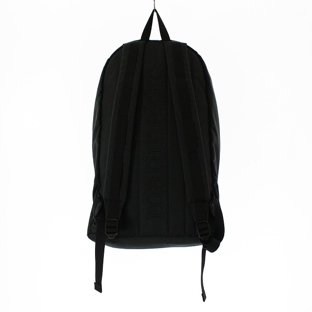 marimekko(マリメッコ)のマリメッコ リュックサック デイパック 黒 ブラック /NM メンズのバッグ(バッグパック/リュック)の商品写真