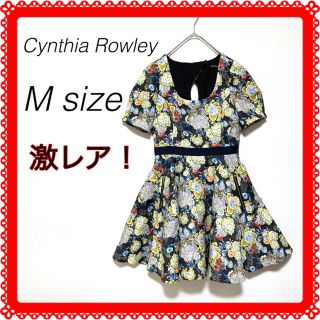 シンシアローリー(Cynthia Rowley)の【匿名配送】CynthiaRowleyシンシアローリー花柄ワンピース2サイズ(ミニワンピース)